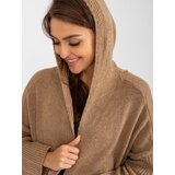 Och Bella Cardigan-TW-SW-BI-M56.35-dark beige | shoptok.hr