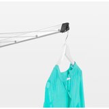 Brabantia Vrtno stojalo za sušenje perila v srebrni barvi 50 m Topspinner – | Shoptok.si