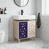  Kupaonski ormar MAINZ Sonoma 60 x 40 x 60 cm Konstruirano drvo | shoptok.hr