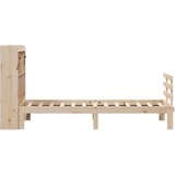  Krevet s regalom za knjige bez madraca 90x200 cm od borovine | shoptok.hr