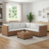  6 kom. Ratan set za opuštanje s jastučićima GENDT Prirodna | shoptok.hr