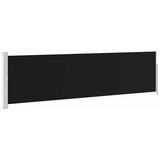  Uvlačiva bočna tenda za terasu 140 x 500 cm crna | shoptok.hr