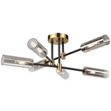  plafonski luster tessa 6xG9/5W/230V mesing/dimljeno-crna | Eponuda.com