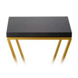  Stalak za cveće LOFT 100x24 cm zlatna/crna | Eponuda.com