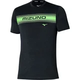 Mizuno CORE TEE Muška majica za trčanje, crna, veličina