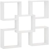  Zidna polica Bijela 99 5 x 17 x 91 cm Konstruirano drvo - Bijela Cijene