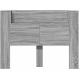  Krevetna ploča s LED-om Zidne Sivi Sonoma 140 x 16,5 x 103,5 cm | Eponuda.ba