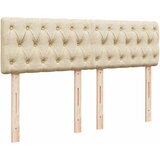  Otomanski krevet s madracem i LED krem 140x190 cm tkanine | shoptok.hr