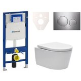 Geberit SIKOGES3W41 sat brevis wc školjka s kompletom duofix 111.300.00.5 Sigma20 Cene