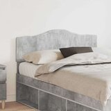  Uzglavlje s uzglavljem Betonski sivi 135 cm Konstruirano drvo | shoptok.hr