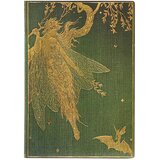  NOTES 12X17,5CM-MIDI CRTE 88L BEZ ZATVARANJA OLIVE FAIRY FLEXIS PAPERBLANKS FB9641-2 Cene