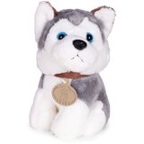 Plišani haski v torbi s krtačo za nego 3 leta + | Shoptok.si