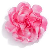 INF Broška iz satenaste tkanine z veliko rožo Pink, (21686049) | Shoptok.si