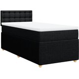  Box spring krevet s madracem crni 90x190 cm od tkanine | shoptok.hr