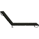  Jastučić za ležaljku GEMERT 100% poliester Crna 200 x 90 x 3 cm Slike
