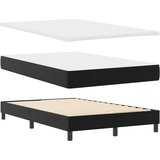  Krevet s opruga kutije Crna 120 x 190 cm Umjetna koža | shoptok.hr