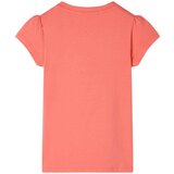  Dječja majica sa širokim rukavima koraljna boja 92 | shoptok.hr