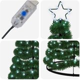  LED božićno drvce od folije s postoljem EKENAS 180 cm | shoptok.hr