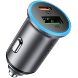 Acefast Auto punjač 65W 3.25A 1 X USB-A - 1 x USB-C sivi Cijene