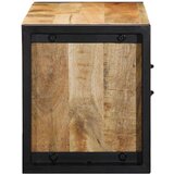 vidaXL TV omarica 80x30x35 cm Masivni neobdelan les Mango | Shoptok.si