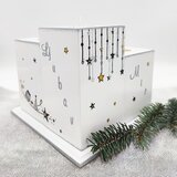 Poklon Dobra Ideja Adventski svijećnjak za 4 svijeće – ručno izrađen božićni ukras | shoptok.hr