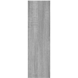 vidaXL Stenska polica siva sonoma 75x16x55 cm konstruiran les Cene