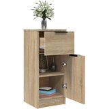  Komoda boja hrasta sonome 30 x 30 x 70 cm konstruirano drvo | shoptok.hr