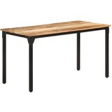  Blagovaonski stol 140 x 70 x 76 cm od grubog drva manga | shoptok.hr