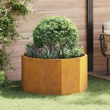 vidaXL Sadilica Rđa 90 x 90 x 50 cm Čelik otporan na vremenske uvjete | shoptok.hr