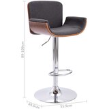  Barski stolček sivo blago, (20699978) | Shoptok.si