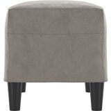  Klupa svjetlosiva 70 x 35 x 41 cm baršunasta | Eponuda.ba