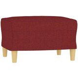  Tabure crvena boja vina 60 x 50 x 41 cm od tkanine | shoptok.hr