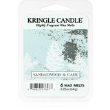 Kringle Candle Sandalwood & Cade vosek za aroma lučko 64 g Cene