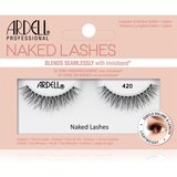 Ardell Naked Lashes 420 umetne trepalnice za naraven videz 1 ks odtenek Black Cene