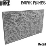 Green Stuff World Rolling Pin Dark Runes | Teksturni valjak tamne rune | Eponuda.com