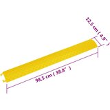  Rampe za zaštitu kabela 4 kom 98,5 cm žute | Eponuda.ba