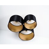  Duolla - Nadgradni luster ROLLER TRIO SHINY 3xE27/15W/230V crna/zlatna | Eponuda.com