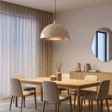 Brilagi LED luster na sajli METALO 1xE27/40W/230V Ø 40 cm bež/bakrena | Eponuda.com
