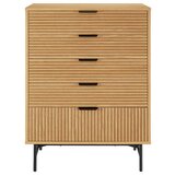 Livetastic KOMODA, črna, barve hrasta | Shoptok.si