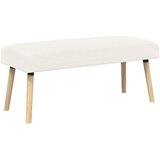  Klupa Jednobojno Krem 110 x 40 x 46 cm Bouclé | Eponuda.com