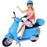  Lutke za igru mama i kćer na skuterima - zeleno/plavi | shoptok.hr