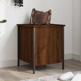  Klupa za pohranu boja smeđeg hrasta 40x42,5x50 cm drvena | shoptok.hr