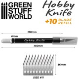 Green Stuff World Craft Knife with Spare Blades Set | Skalpel nož za modelarstvo sa rezervnim sečivima | Eponuda.com