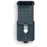 Joseph Joseph Crni plastičan prilagodljiv ocjeđivač za posuđe 31x19 cm Extend Slim Steel – | shoptok.hr