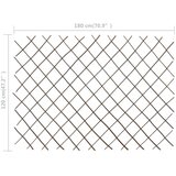  Rešetkaste ograde od vrbe 5 kom 180 x 120 cm - 180 x 120 cm 5 | shoptok.hr