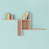 Woody Fashion Raf-04-Ss-1 Sonomo Wall Shelf Cene