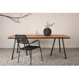 Venture Home Chan pravokutni vrtni blagovaonski stol 200 × 100 cm, prirodna boja drva Cijene