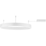 Nova Luce Mat bela aluminijasta LED zatemnitvena stropna svetilka Motif – | Shoptok.si