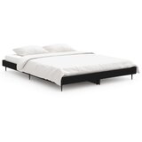  Okvir za krevet crni 140x190 cm konstruirano drvo | shoptok.hr