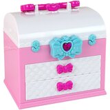 Beauty Kit in Suitcase Pink White | shoptok.hr